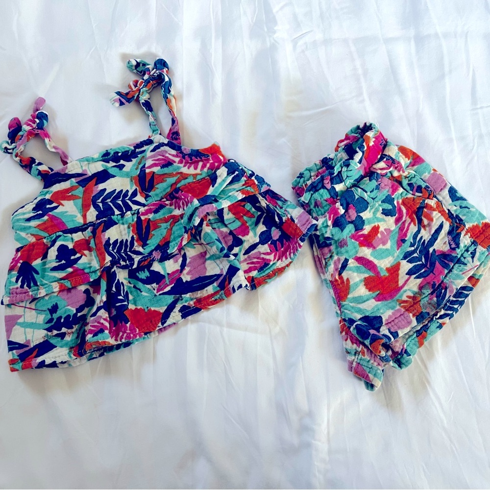 Cat and Jack Tank and Short Set